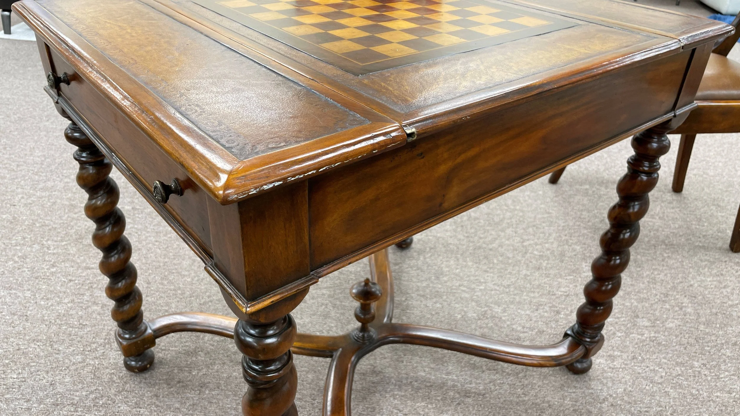 Encore Furniture Gallery-Theodore Alexander Spiral Turned Leg Game